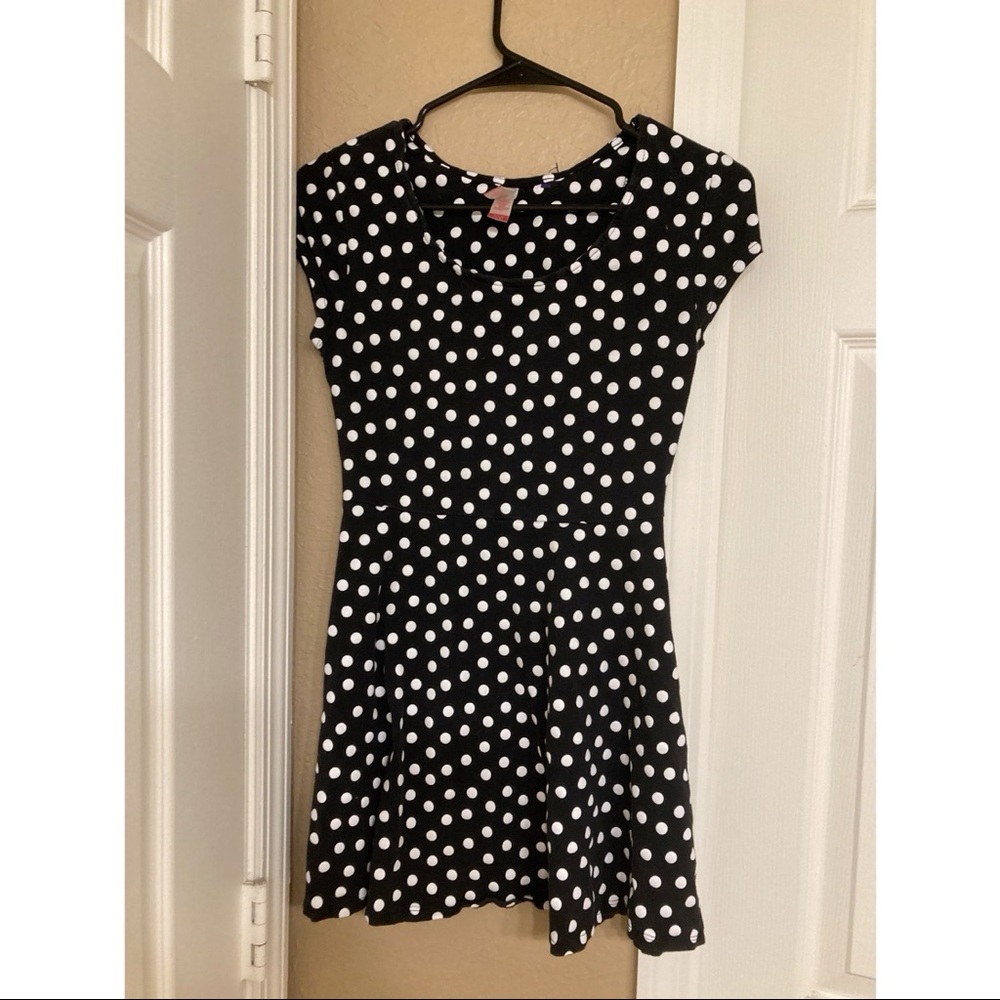 Mini polka dot dress!